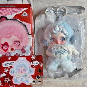 Pop Mart Skull Panda Plush Pendant - Song of Snow